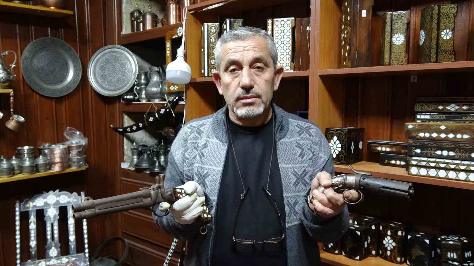 gaziantepte antika silahlar sedef kakma sanatiyla susleniyor 3 SybskuHl