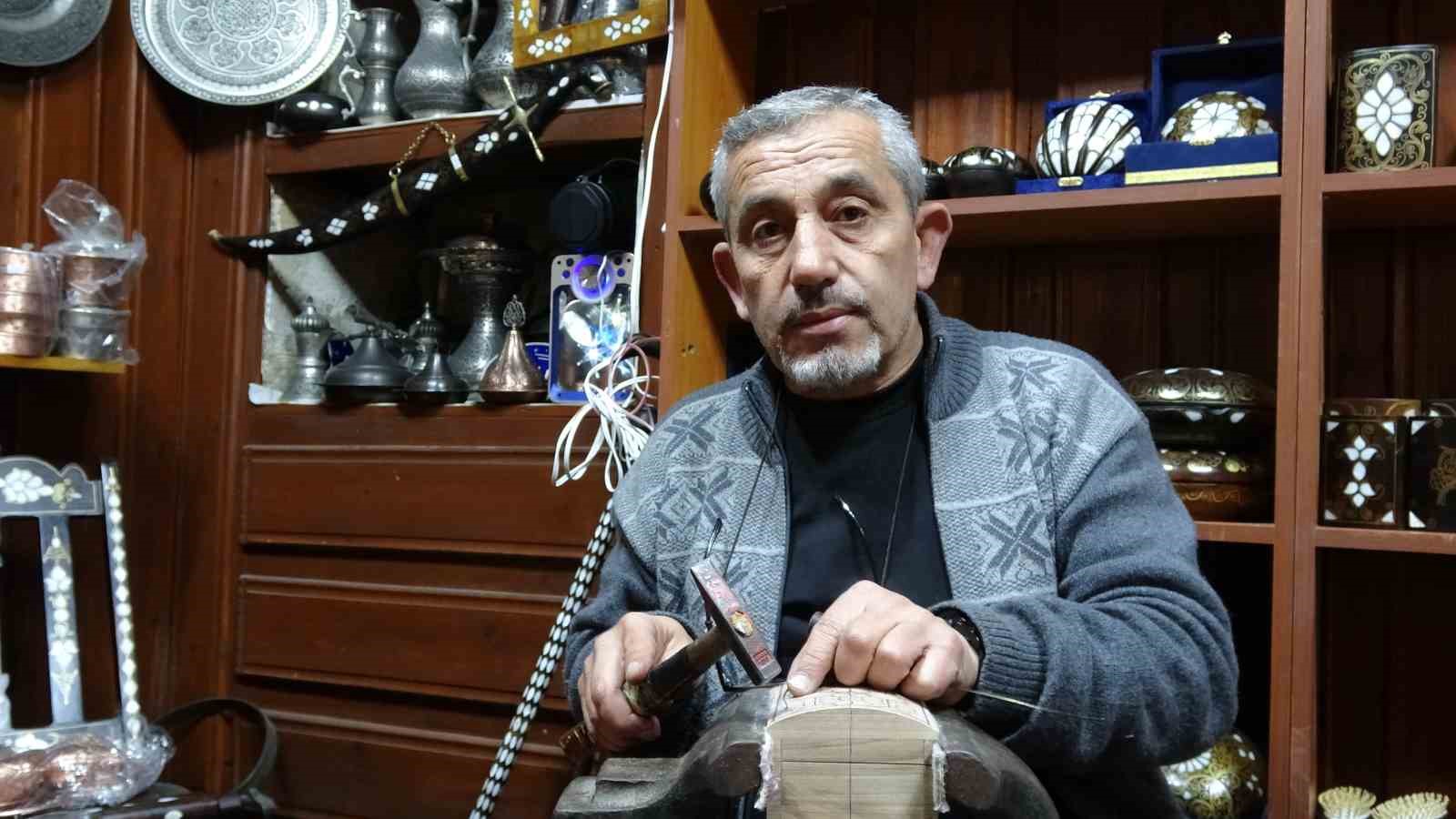 gaziantepte antika silahlar sedef kakma sanatiyla susleniyor 5