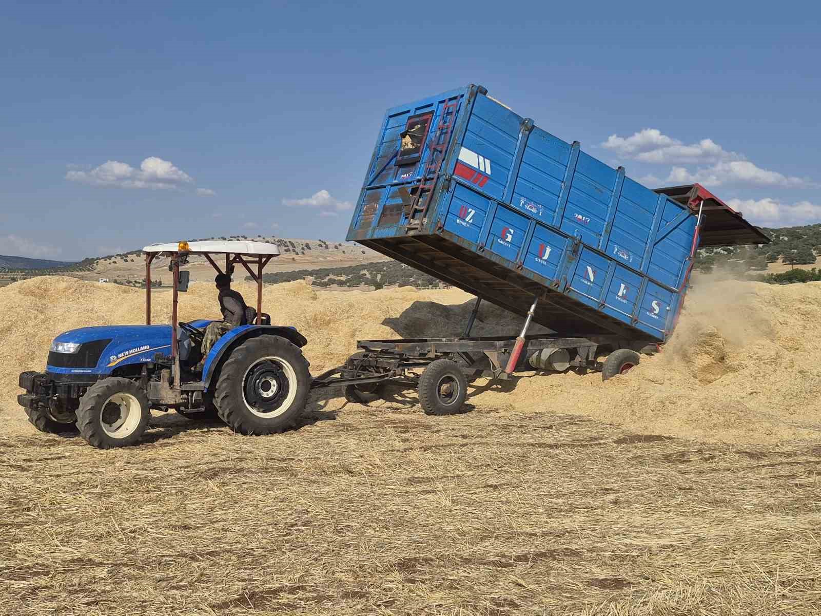 gaziantepte arpa ve bugday hasadi devam ediyor 3