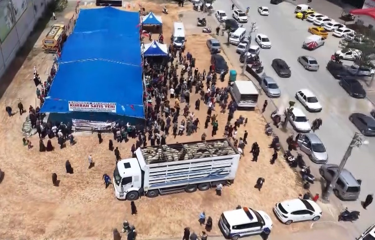 gaziantepte kurban pazarlarinda dron destekli denetim ve sahte para uyarisi 0 8pnw6S5O