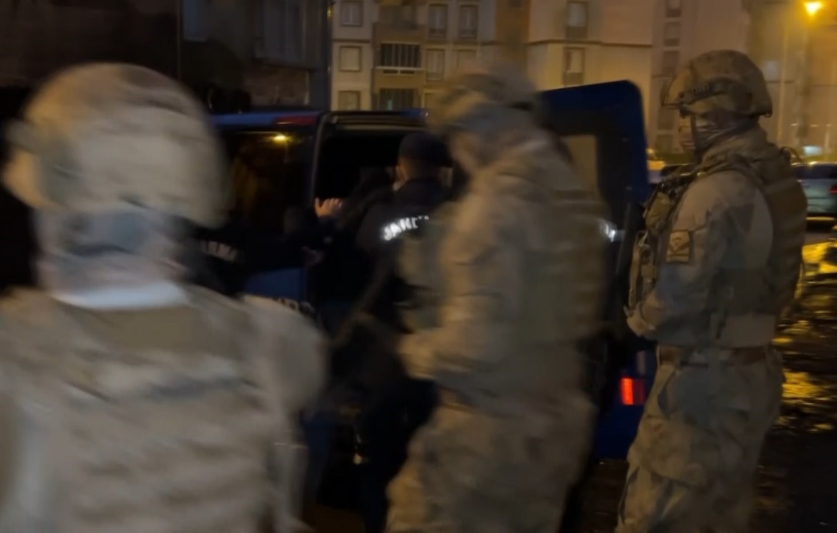 gaziantepte safak vakti deas operasyonu 5 sahis tutuklandi 2