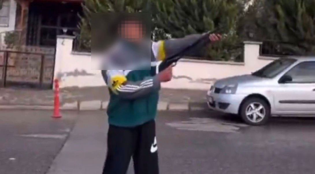 gaziantepte sok goruntuler 3 sahis pompali tufekle rastgele ates acti 1
