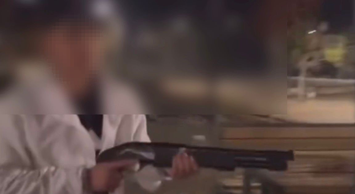 gaziantepte sok goruntuler 3 sahis pompali tufekle rastgele ates acti 2