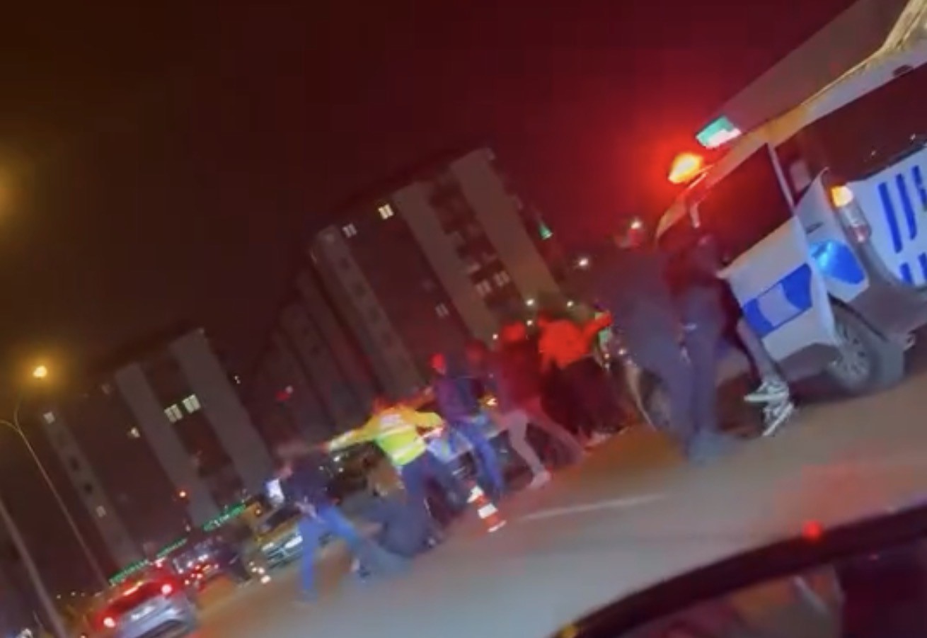 gaziantepte trafik cezasina tepki gosteren sahislardan polise mukavemet 1 RbdvbvRS