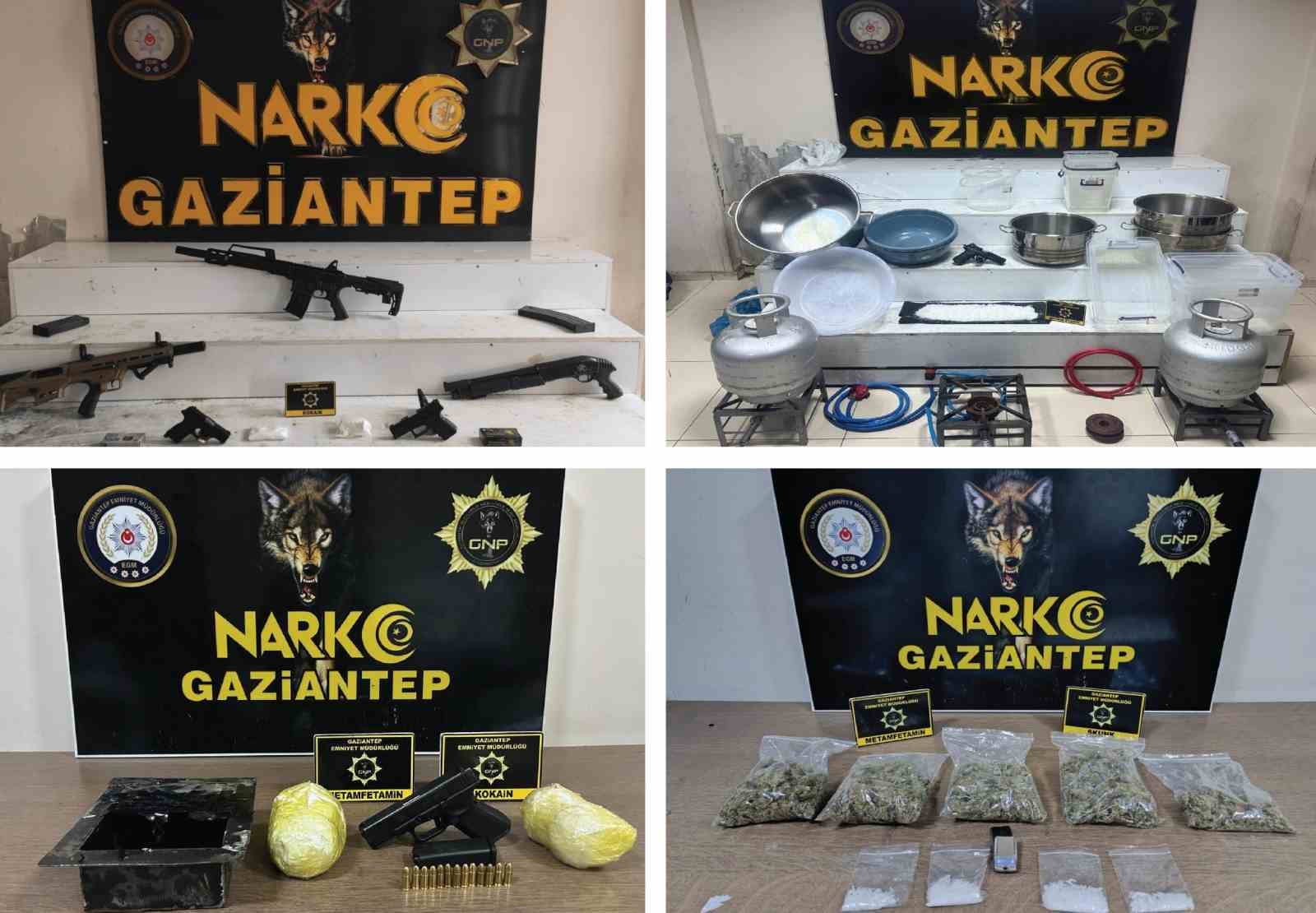 gaziantepte uyusturucu operasyonu 470 tutuklama 1