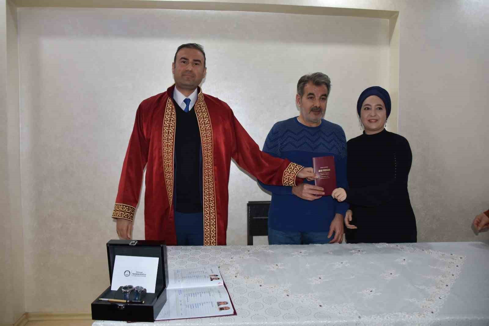 gaziantepte yogun kar yagisi nikaha engel olamadi 1 EDQXIOd6
