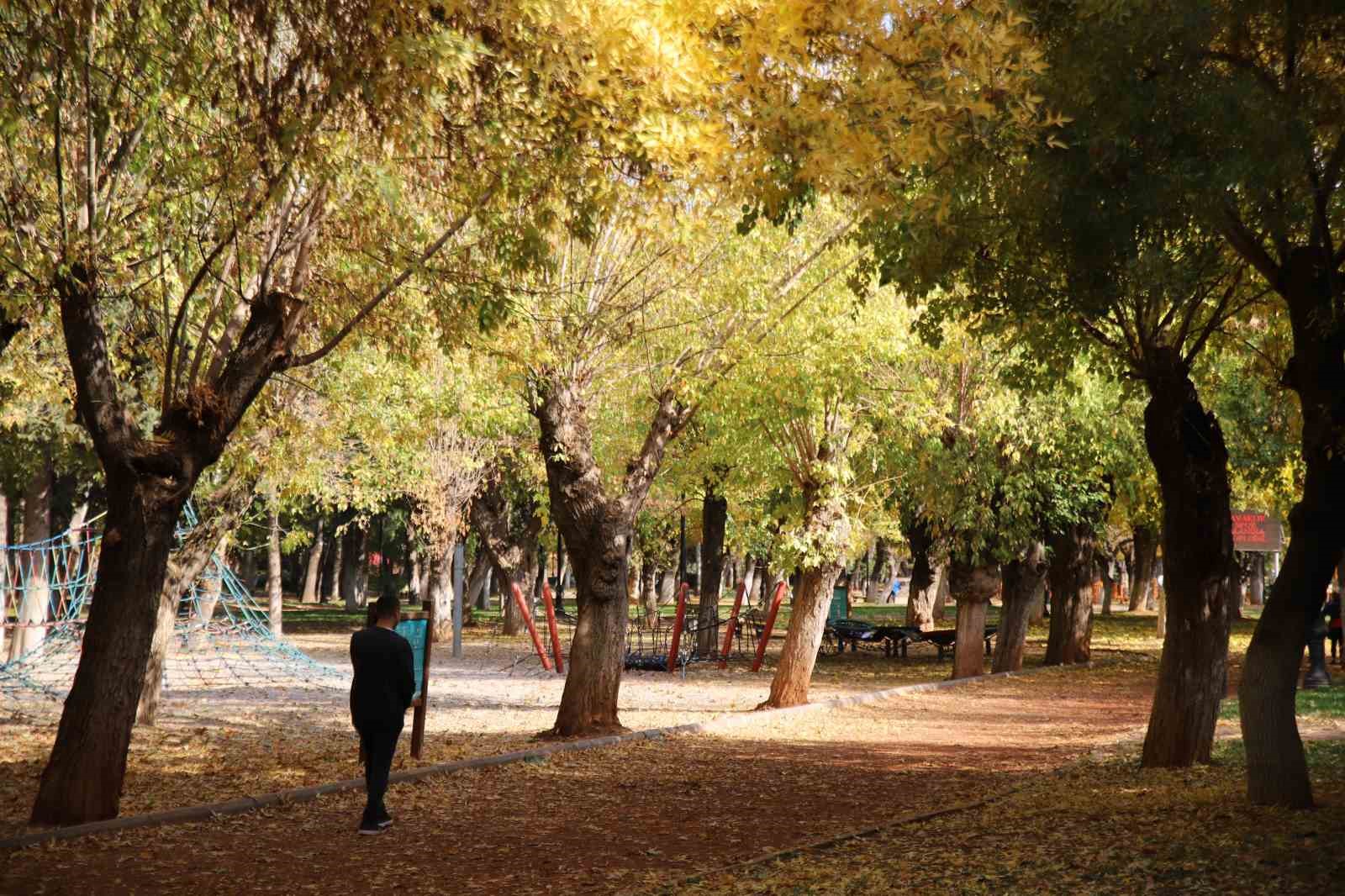 gaziantepteki parklar sonbahar renklerine burundu 3 2zaIuTGc