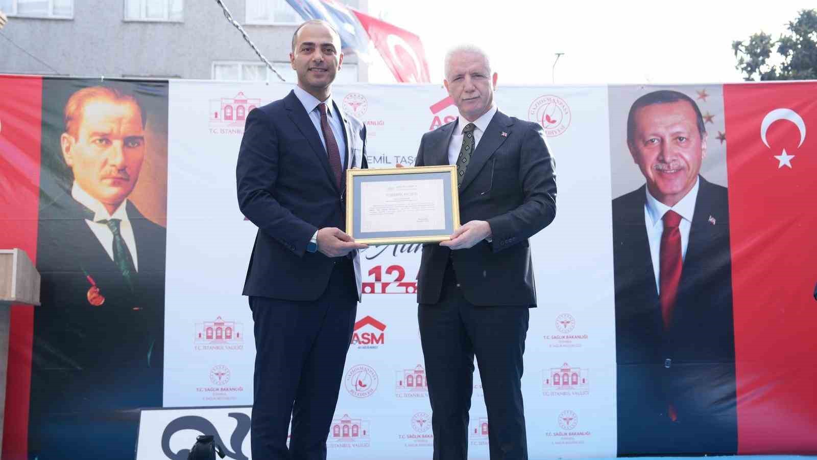gaziosmanpasa belediyesi tarafindan yapilan cocuk etkinlik ve aile sagligi merkezi hizmete acildi 0