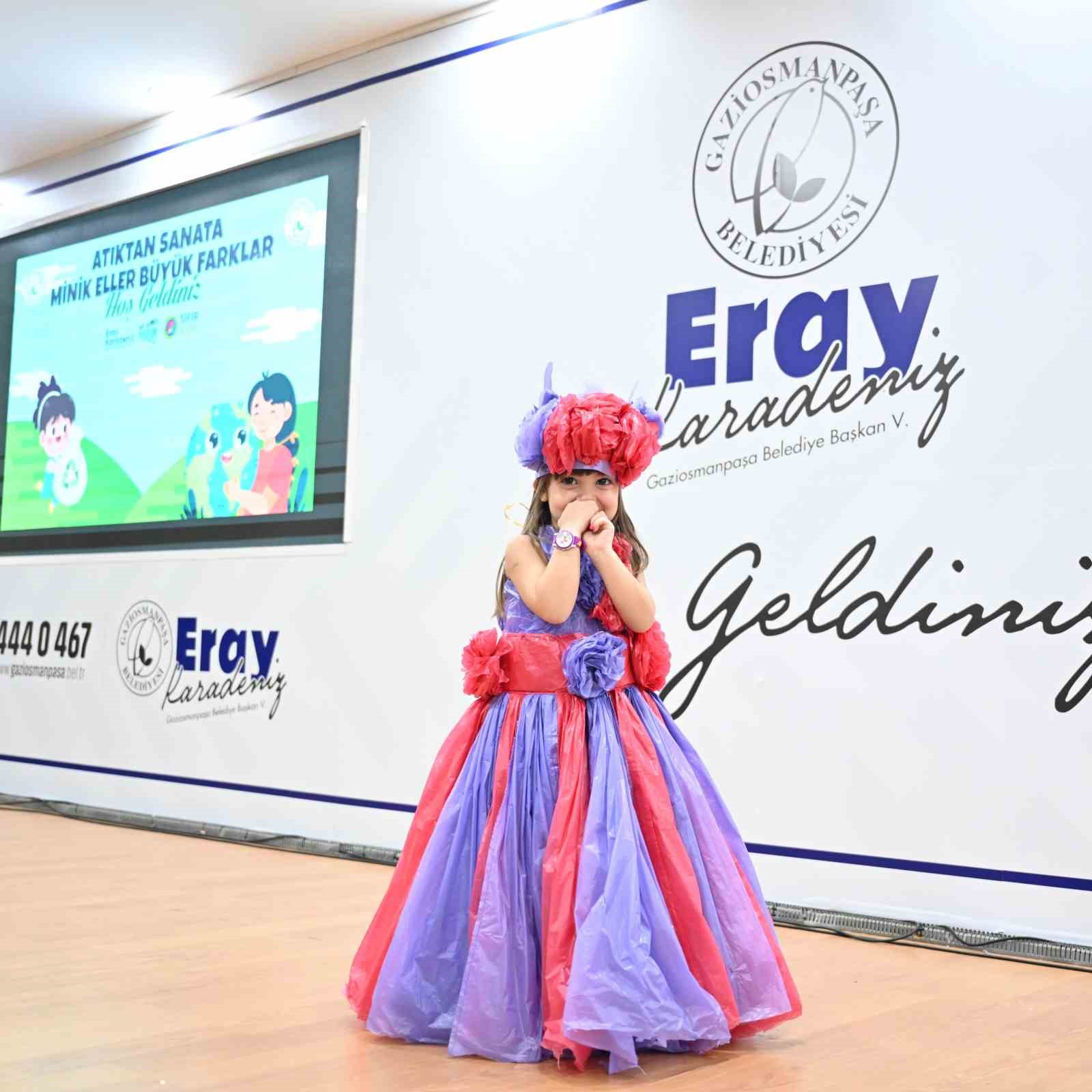 gaziosmanpasada sifir atik projesi elbise canta muzik aleti yaptilar 1 snZ84hzv