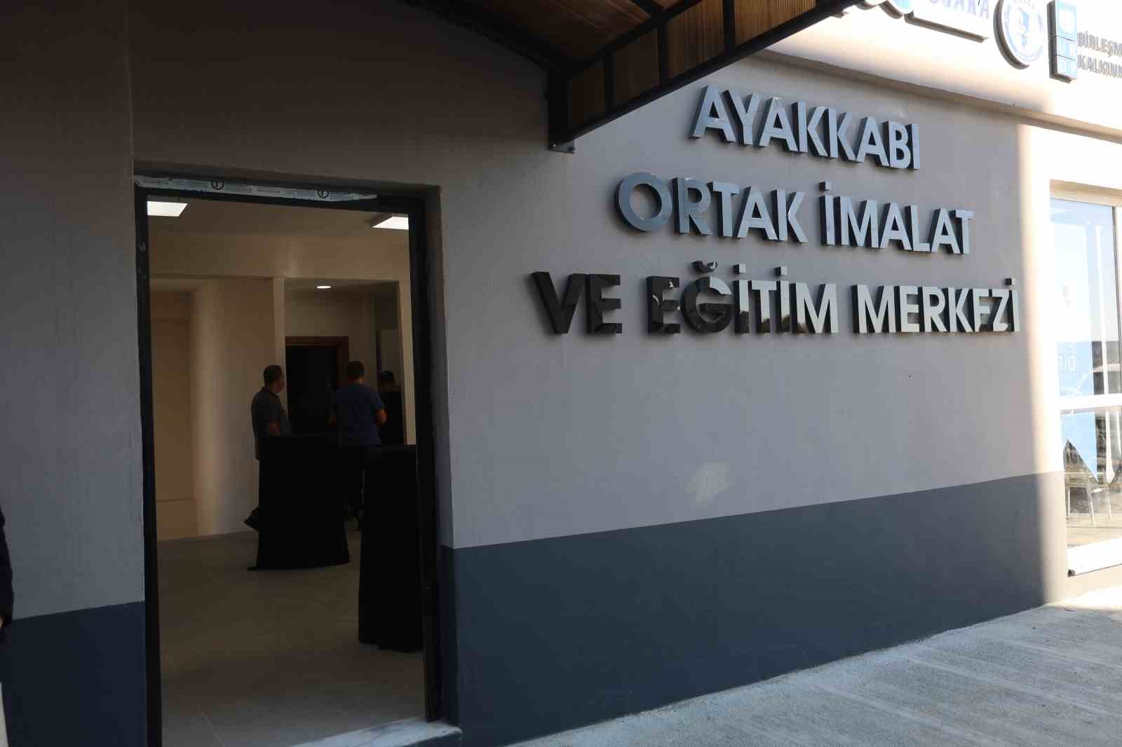 gelecegin ustalarini yetistirecek ayakkabi ortak imalat ve egitim merkezinin acilisi yapildi 9 A4Jd6e4e