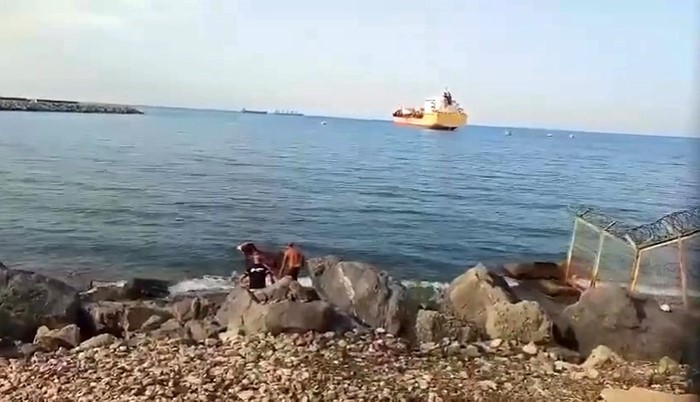 gemiden denize dusen angus yuzerek karaya ulasti 2 NAmOYNDK