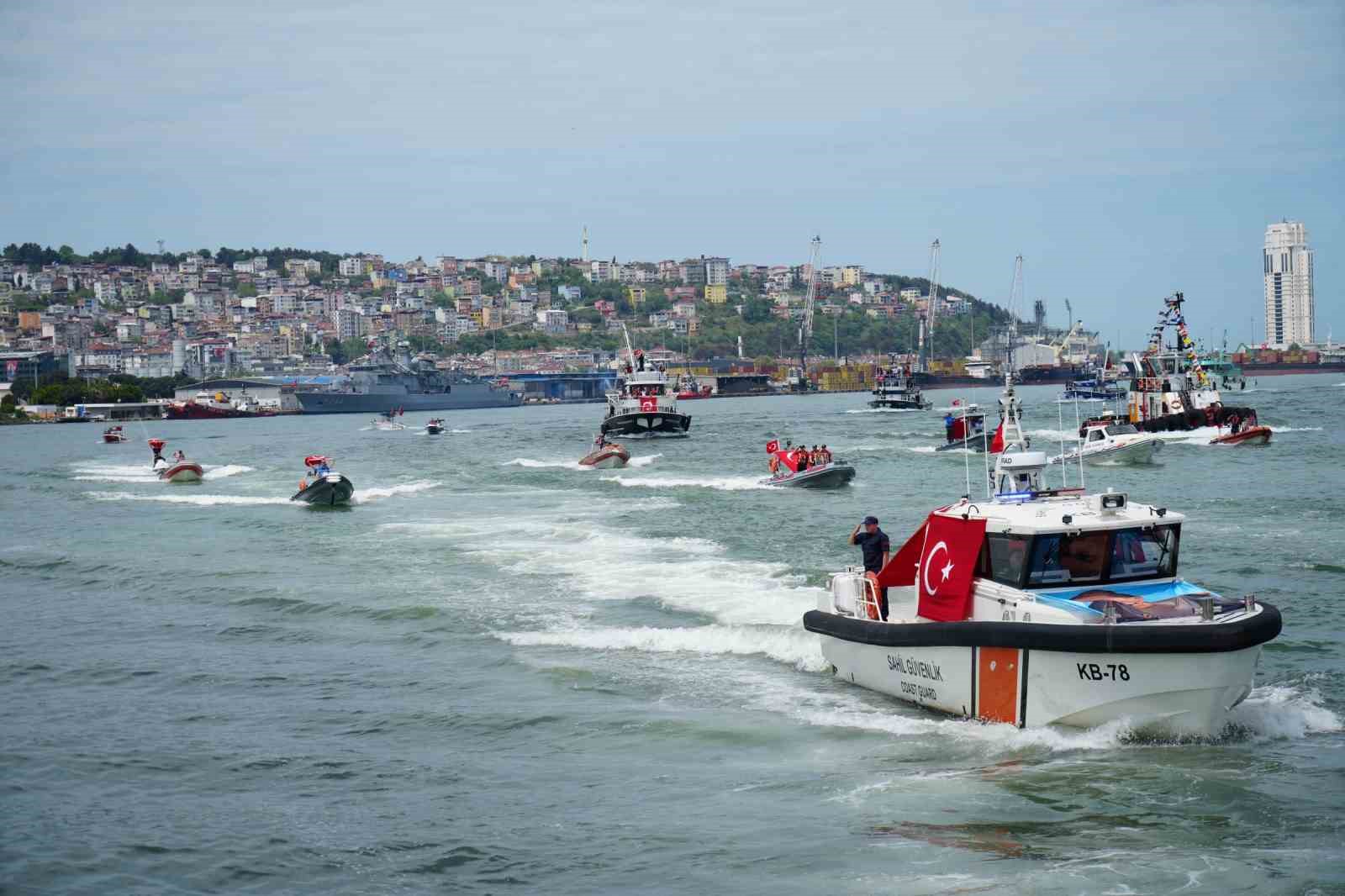 gemilerin denizden toren gecisine yogun ilgi 0
