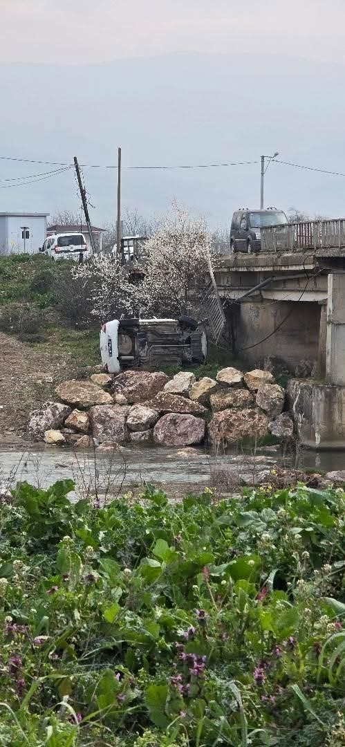genc surucu olumden dondu kontrolden cikan arac kopruden uctu 1 yarali 2 aTZ6NUuy
