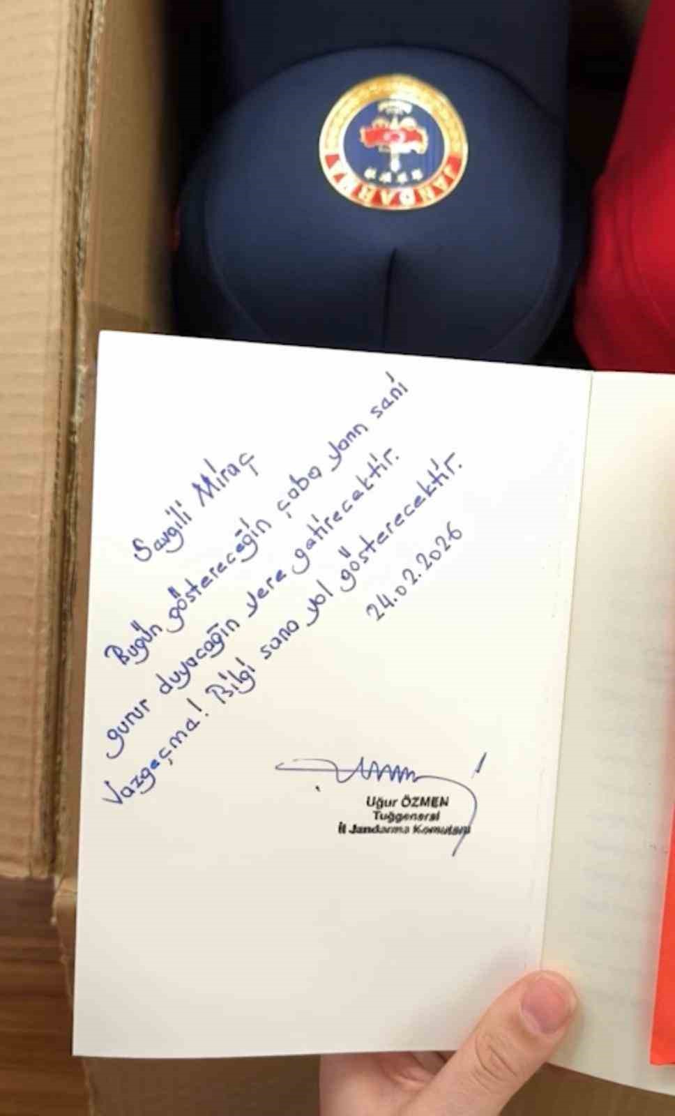 giresunlu ogrencilerden siirtteki jandarmaya duygulandiran mektup 5 Hz3FE1Ay