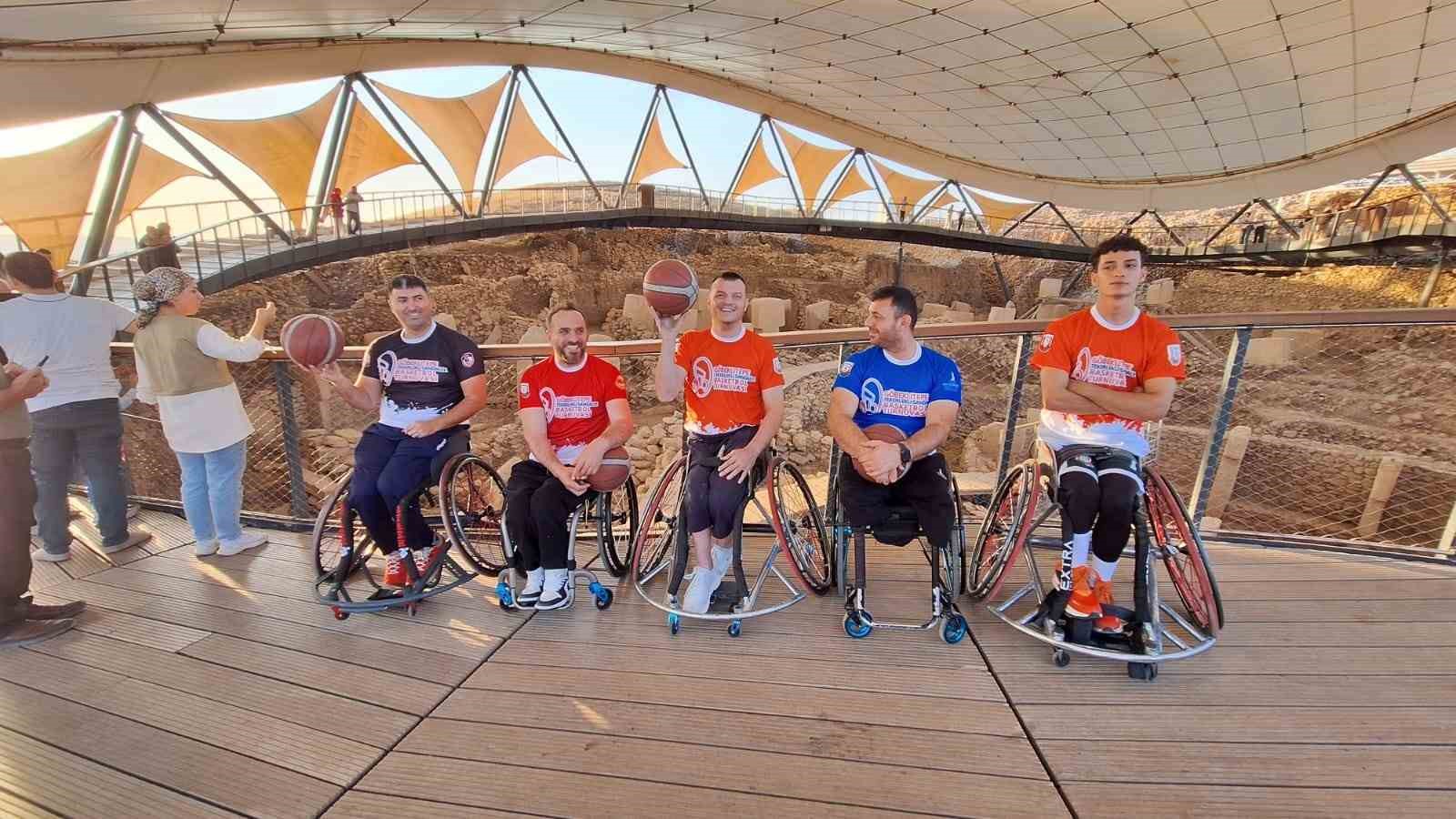 gobeklitepe tekerlekli sandalye basketbol turnuvasi oncesi takim kaptanlar gobeklitepede bulustu 1 2VrT2lfK