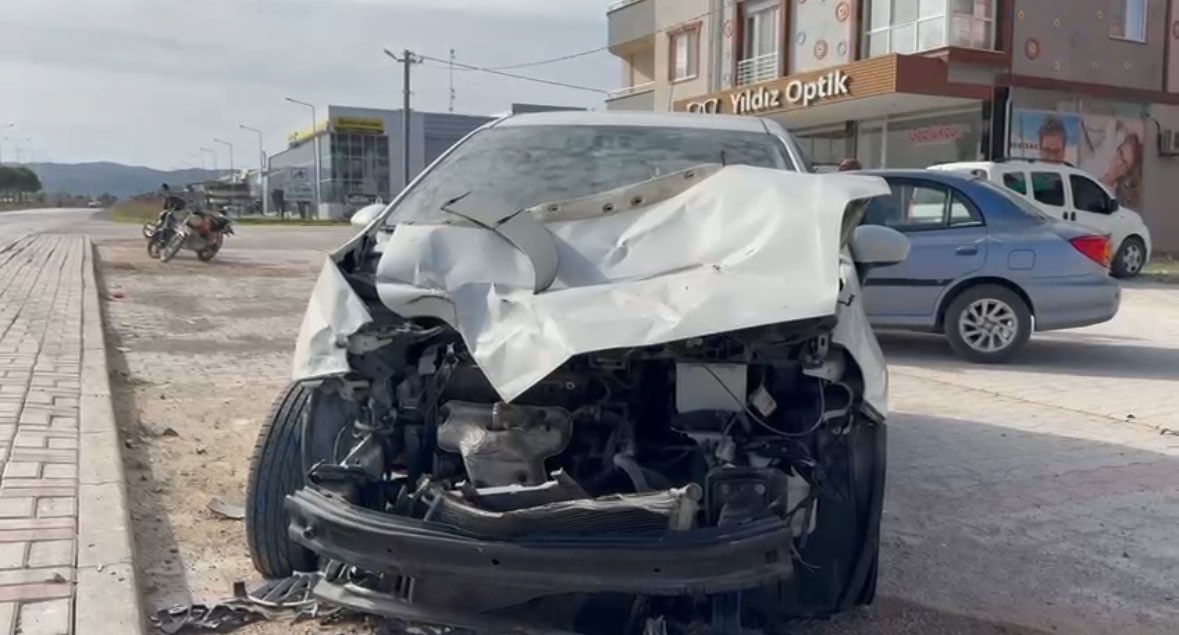 gonende kontrolden cikan tir park halindeki 8 araca carpti 1