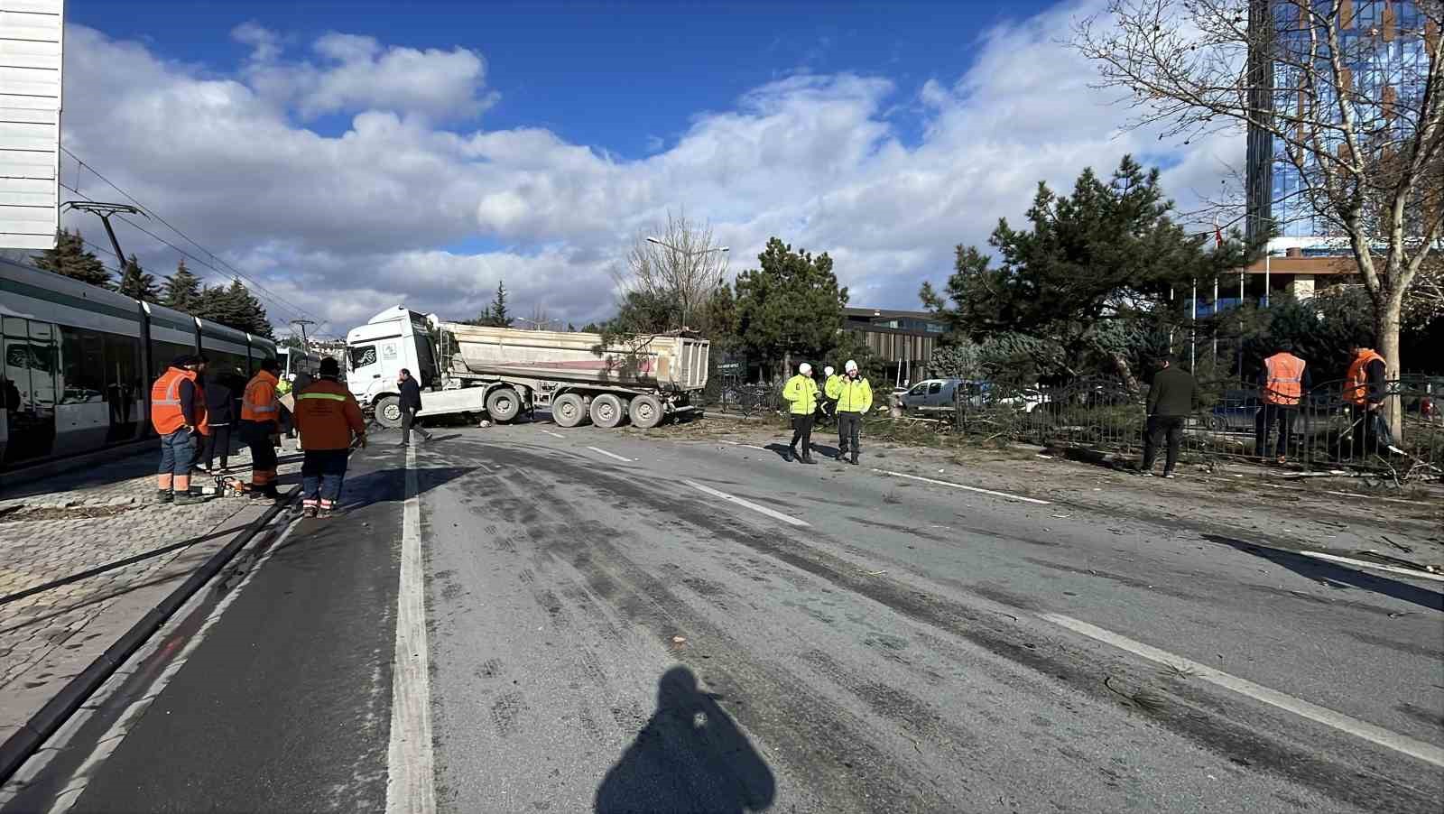 gorenleri pes dedirten kazada tir agaclari ezip karsi seritte durabildi 2 VqEvXv7f