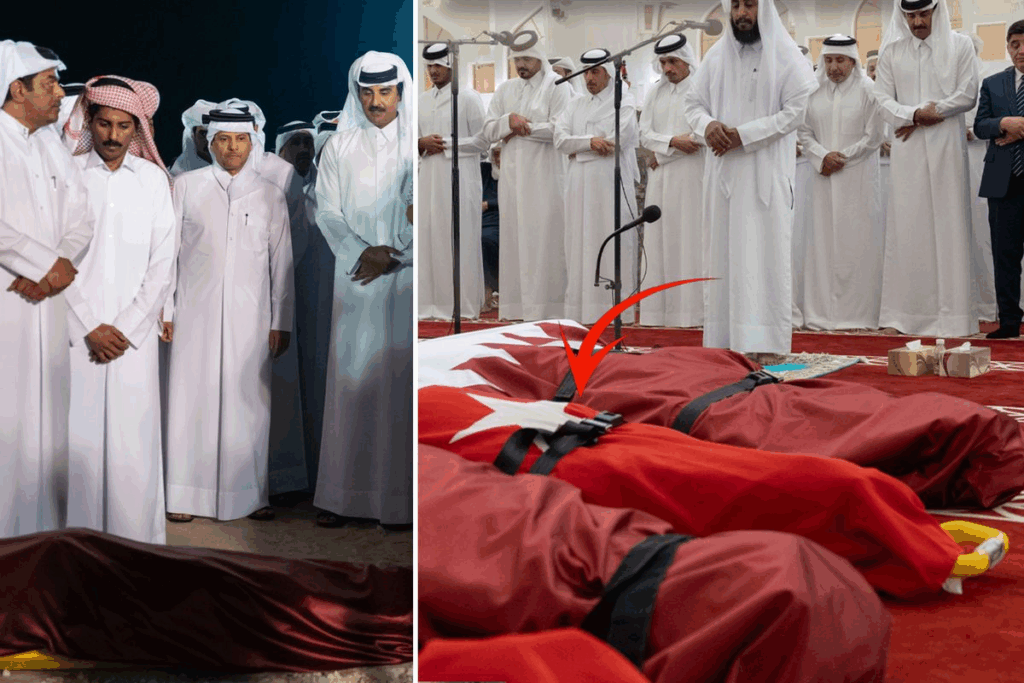 Katar’da Şehit Düşen Türk Heyeti İçin Doha’da Uğurlama Töreni Düzenlendi 1 gorsel 2026 03 23 130436956