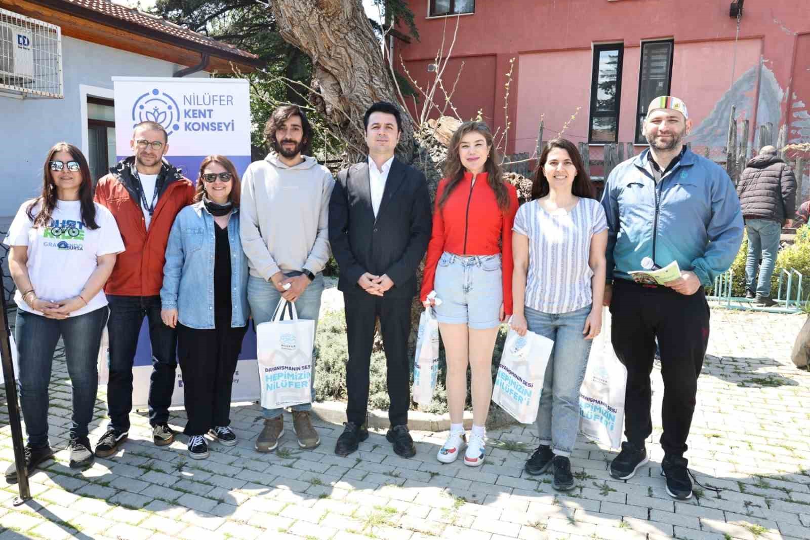 granfondo bursa oncesi bisikletliler niluferde bulustu 3