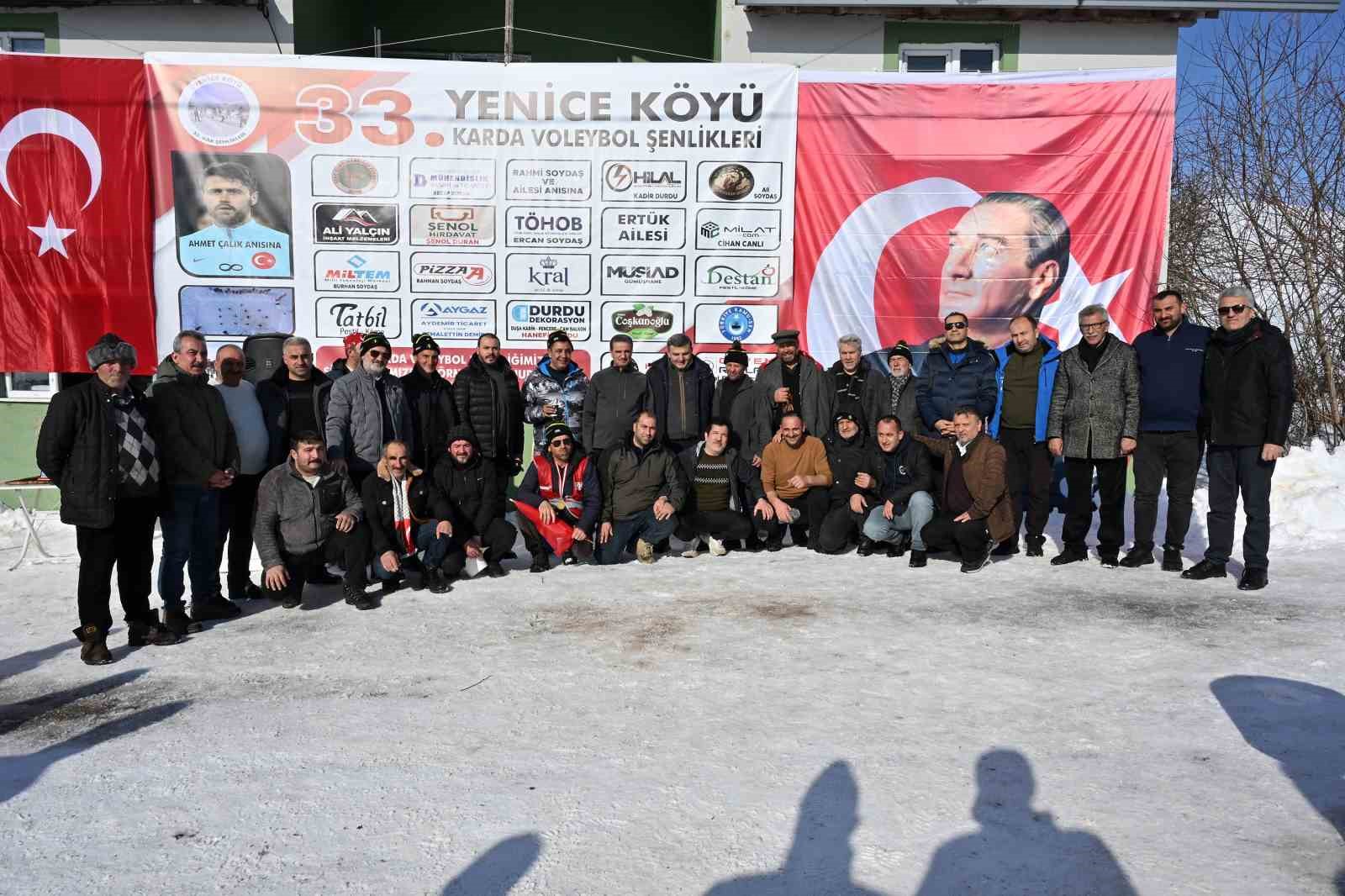 gumushanede 33 kar voleybolu senligi ahmet calik anisina duzenlendi 14 hv6EaPBa