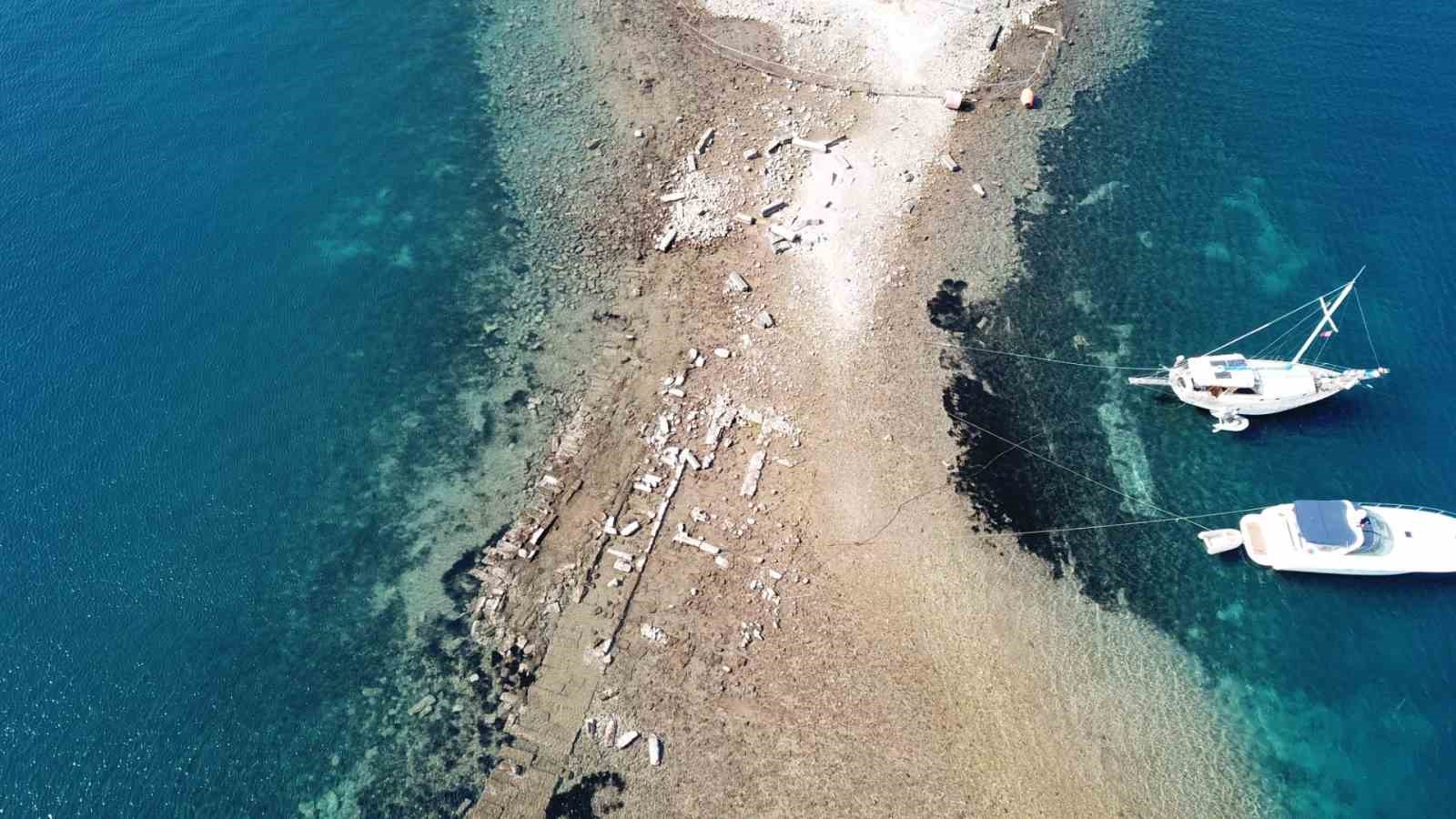 gumusluk koyunda sular cekildi 3 bin 500 yillik kral yolu ortaya cikti 0 5gTfqmN2