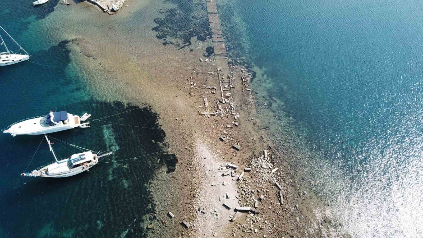 gumusluk koyunda sular cekildi 3 bin 500 yillik kral yolu ortaya cikti 3 z9pWMvsM