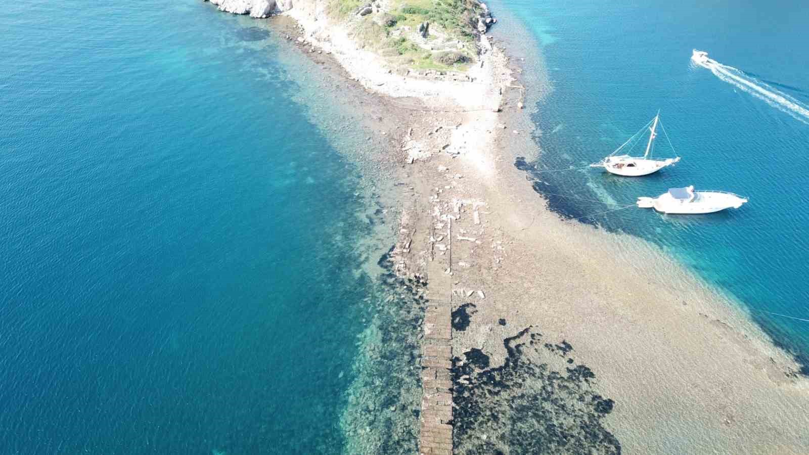 gumusluk koyunda sular cekildi 3 bin 500 yillik kral yolu ortaya cikti 5 mRSPDzYE