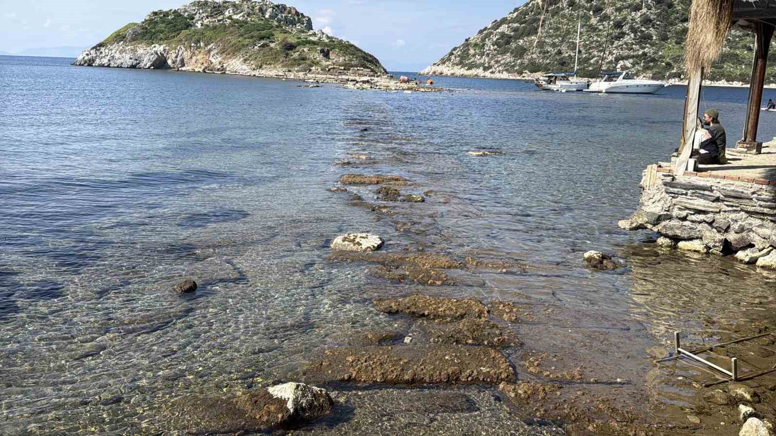 gumusluk koyunda sular cekildi 3 bin 500 yillik kral yolu ortaya cikti 9 8gFOpadi