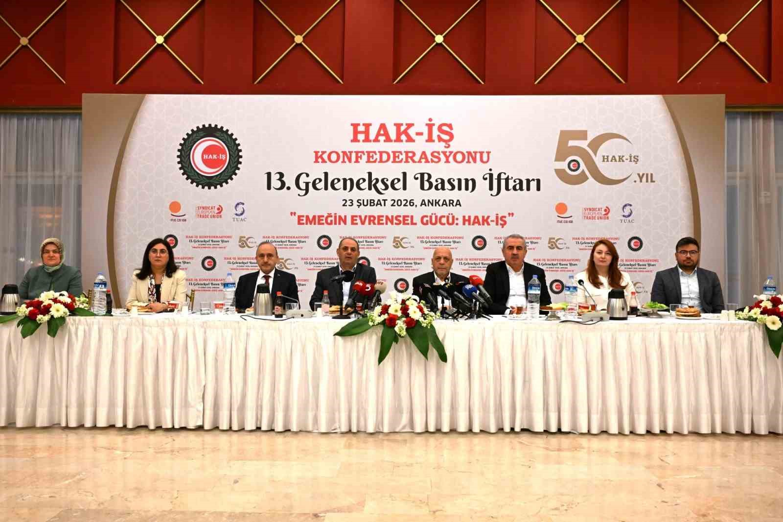 hak is baskani arslan asgari ucret tespit komisyonunun yapisi ivedilikle duzenlenmelidir 1 NWpEqSDW