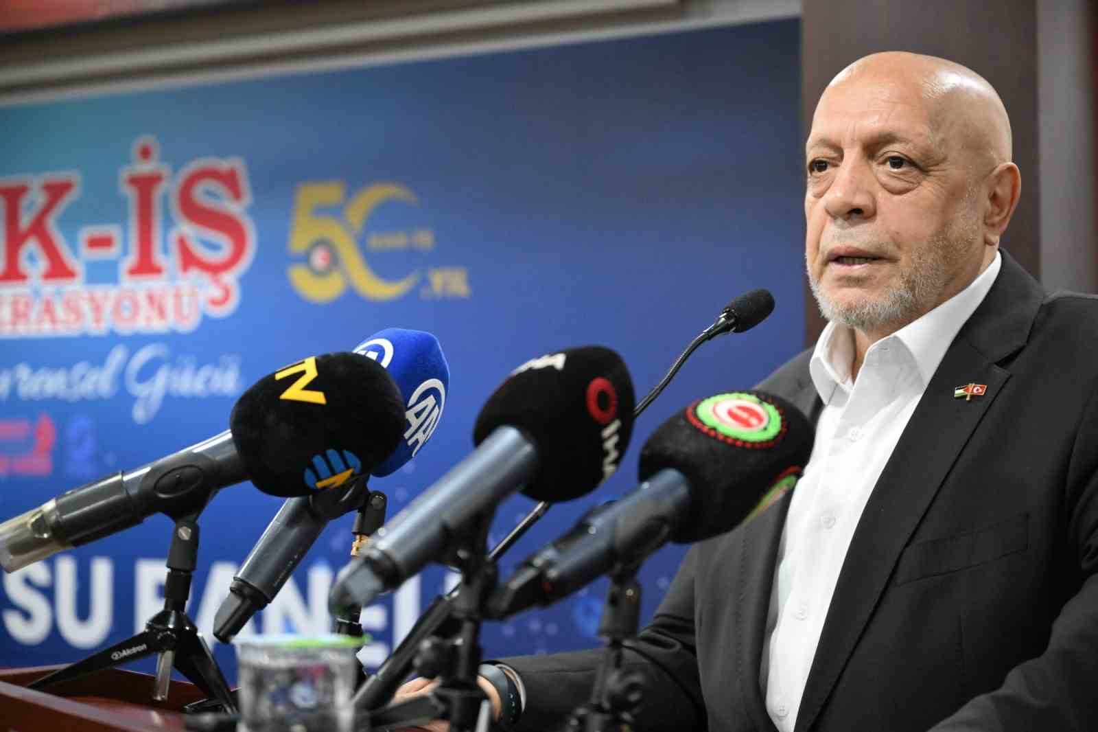 hak is baskani arslan suyun ticarilestirilmesine karsi cepheden bir mucadele baslatan turkiyede tek konfederasyonuz 1 OkryfYR2
