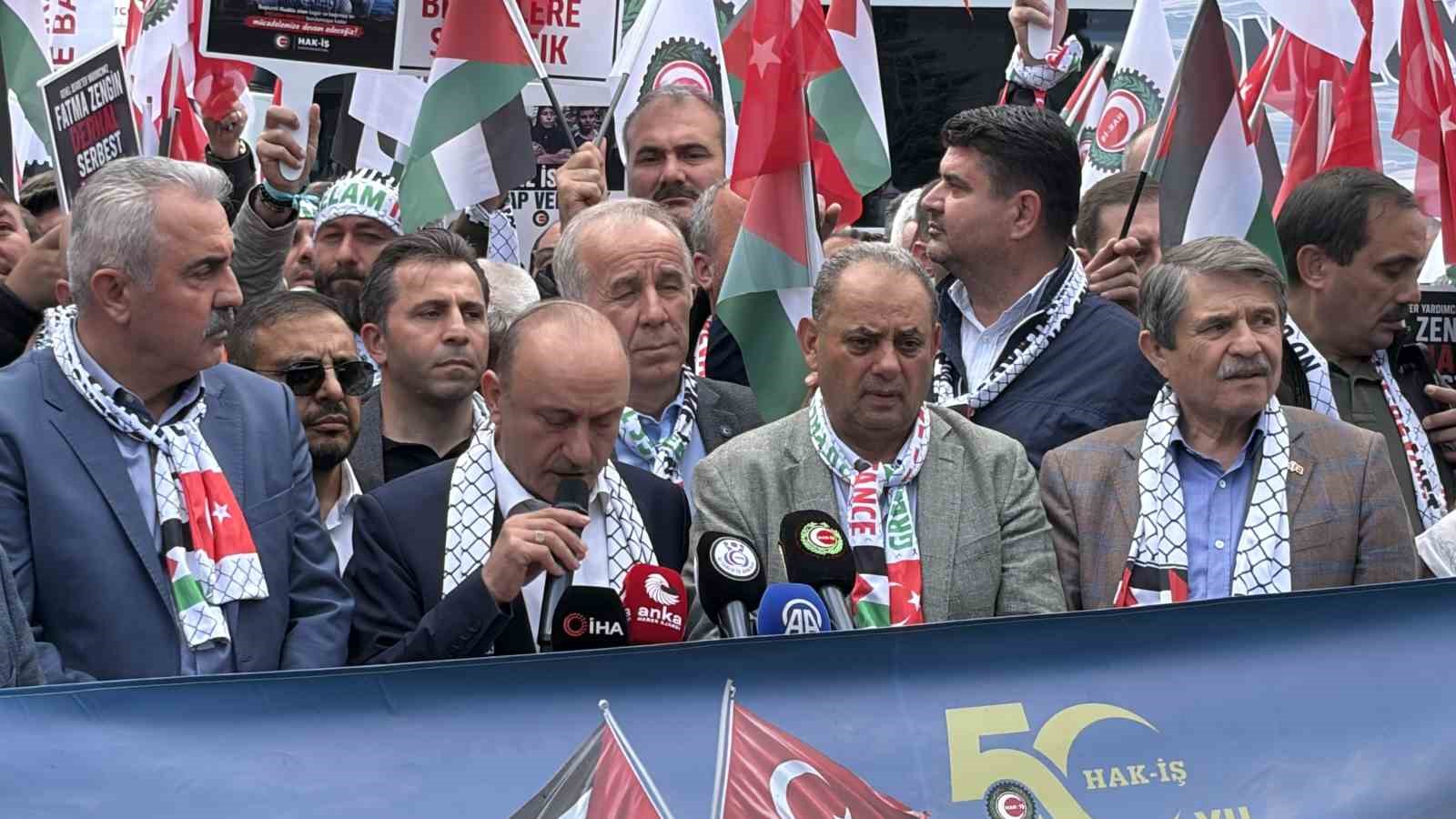hak is genel baskan vekili sert sumud aktivistlerinin israil guclerince alikonulmasini protesto ediyoruz 2 asOsS5dt