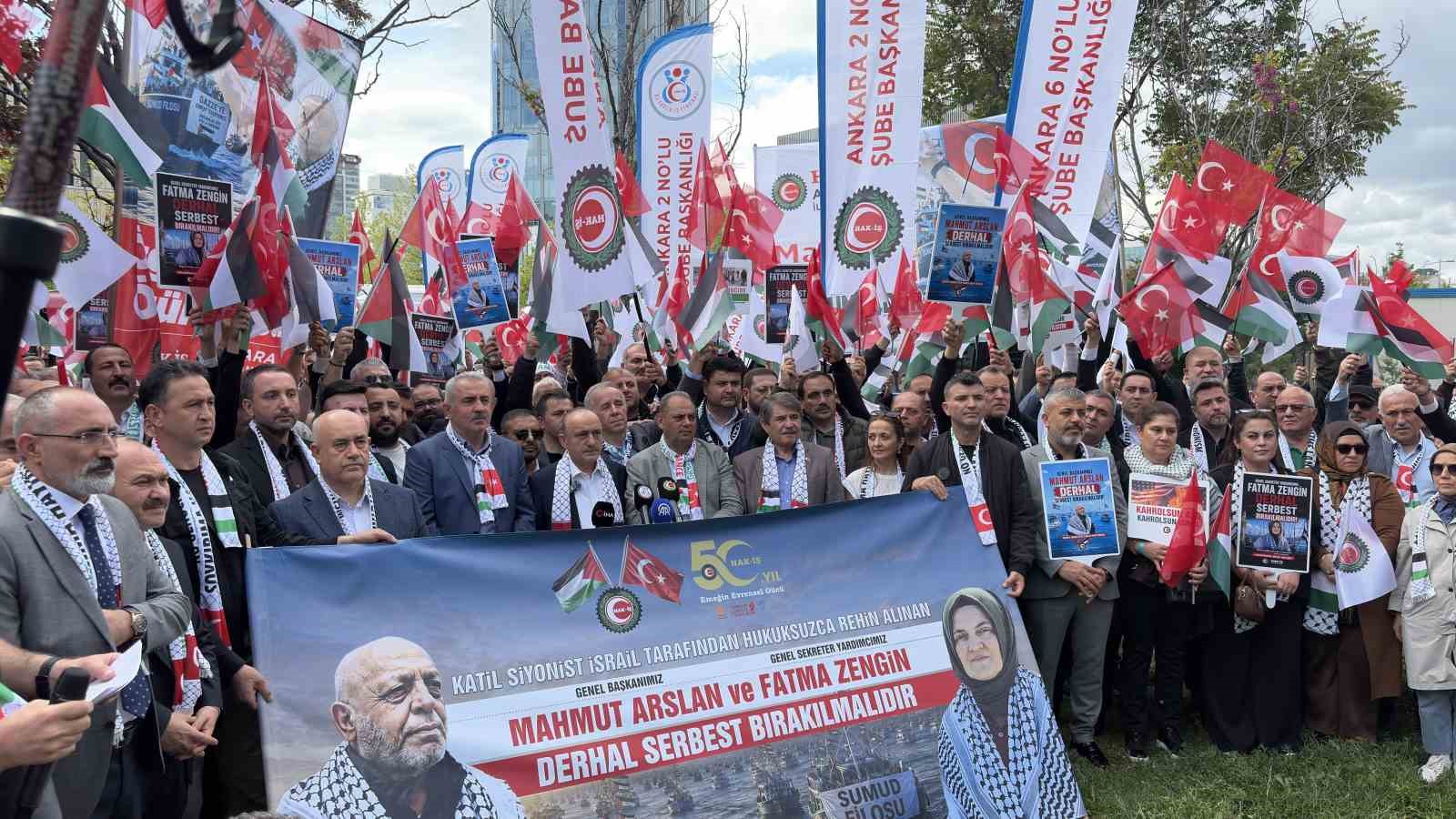 hak is genel baskan vekili sert sumud aktivistlerinin israil guclerince alikonulmasini protesto ediyoruz 3 gIqQHCvQ