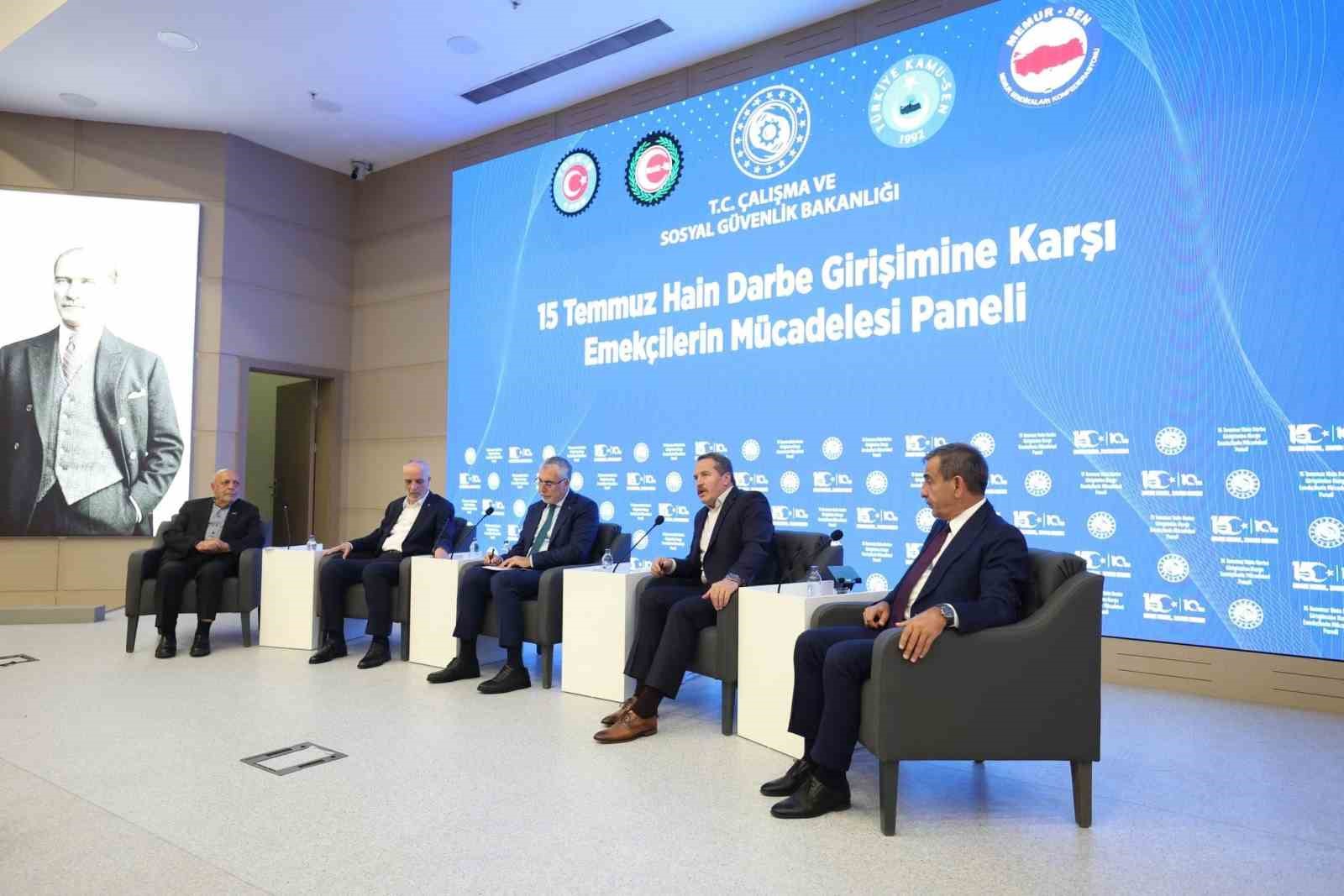 HAK-İŞ Genel Başkanı Arslan: "15 Temmuz’un bize kazandırdığı en önemli değer ülke genelinde birliğimizi korumaktır" 4 hak is genel baskani arslan 15 temmuzun bize kazandirdigi en onemli deger ulke genelinde birligimizi jDVDq38O