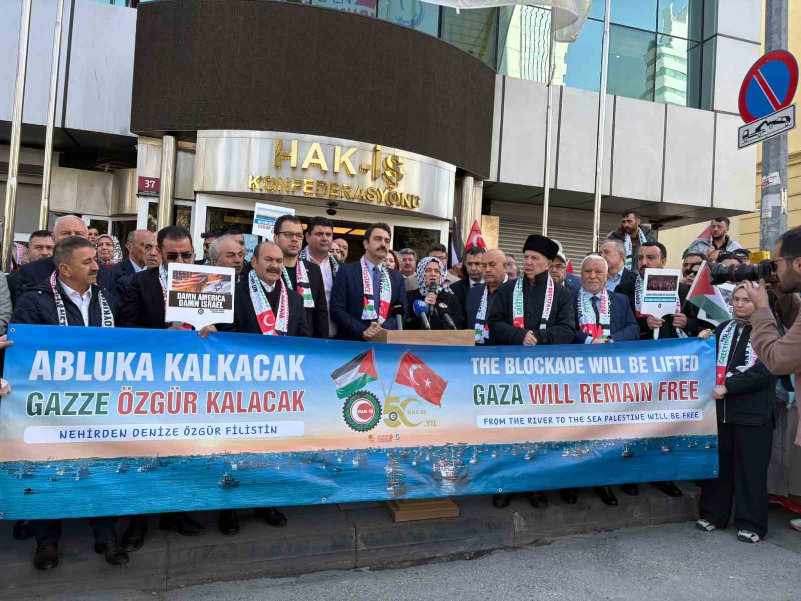 hak is genel sekreter yardimcisi zengin gazze icin sumud misyonuna katiliyor 0