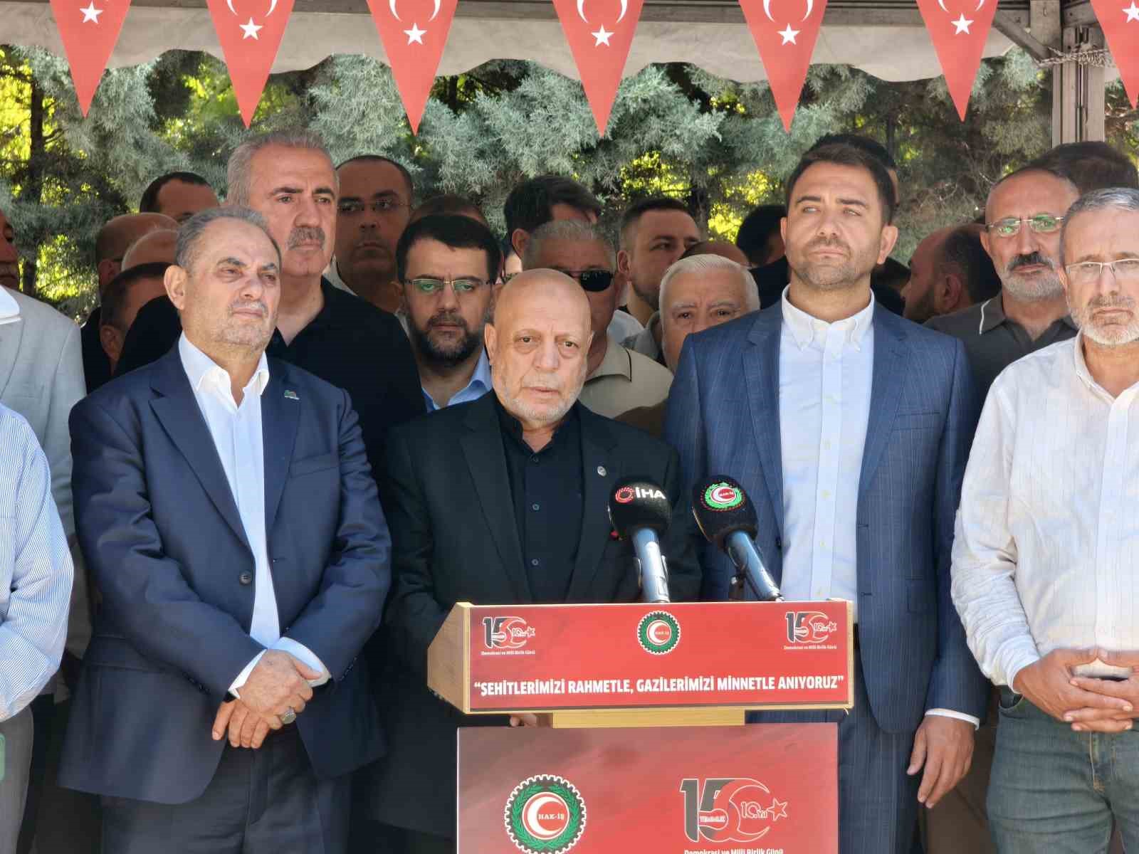 hak isten 15 temmuz sehitligine ziyaret 0