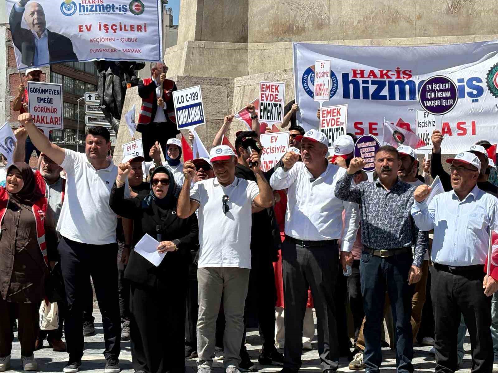 HAK-İŞ’ten ev işçileri için çağrı: "Ev işi de iştir, ev işçisi de işçidir" 6 hak isten ev iscileri icin cagri ev isi de istir ev iscisi de iscidir 2 rEMyFF71