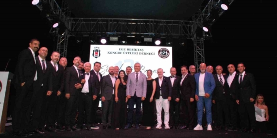 Hakan Daltaban, Ege Beşiktaş Kongre Üyeleri Derneği’nin düzenlediği geceye katıldı