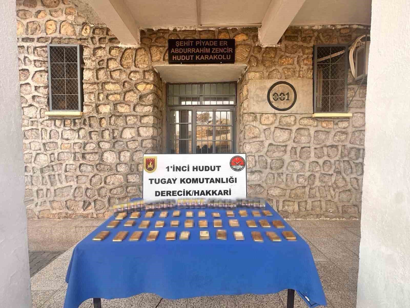 Hakkari’de 36 kilo sarma altın ele geçirildi 4 hakkaride 36 kilo sarma altin ele gecirildi 0