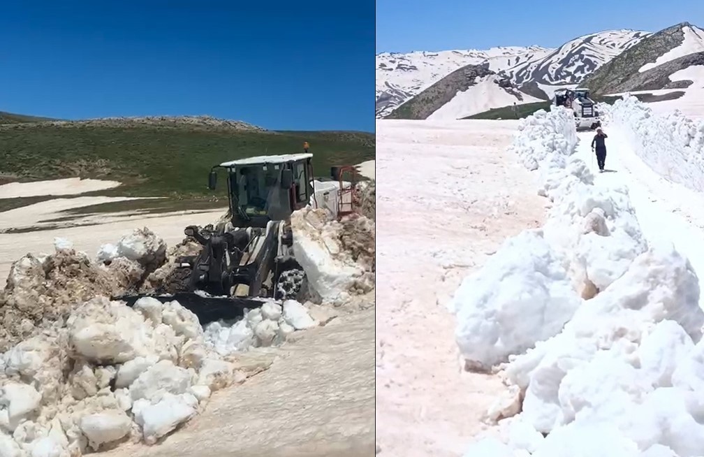 hakkaride yaz gunu 3 metreyi bulan karda yol acma calismasi 0 y8IdPIk3