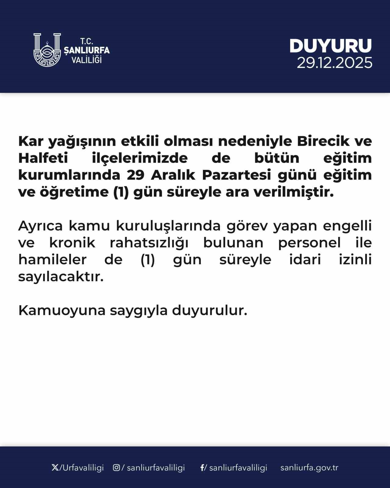 halfeti ve birecikte de okullar tatil edildi 0 EMV5wQEa