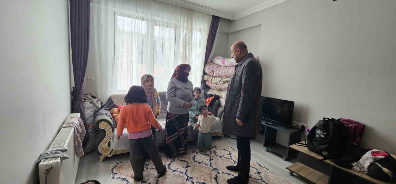 haskoyde 4 cocuklu anneye belediye ve kaymakamlik destegi 0 LirJETCI