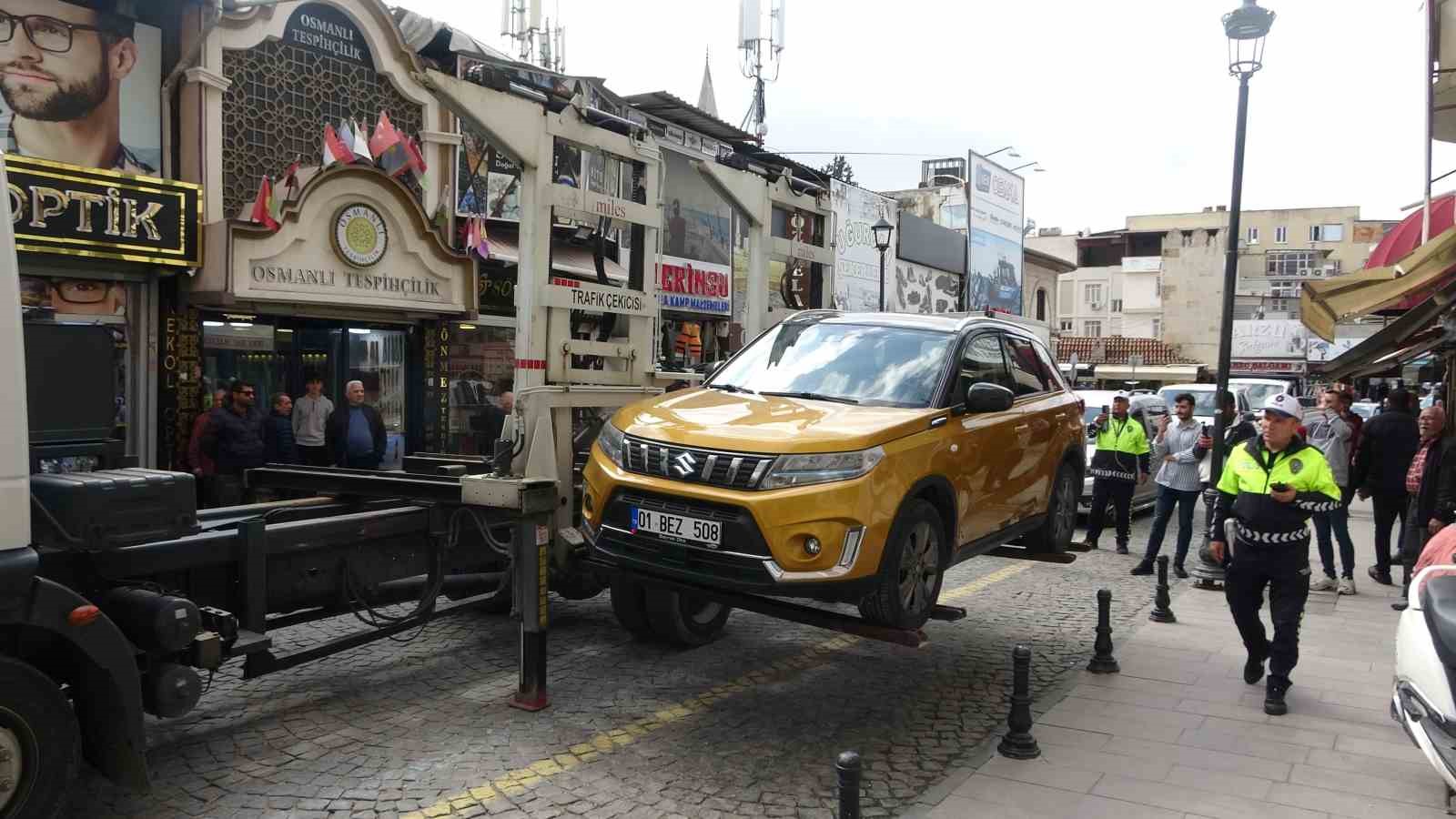 hatali park yapan 150 araca ceza yagdi 4