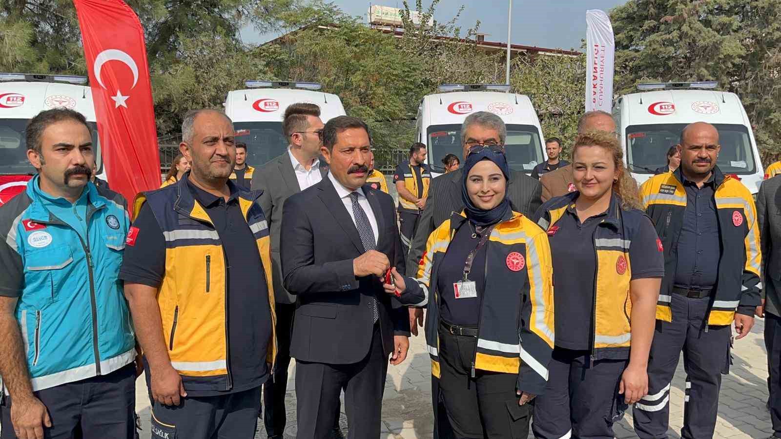 hatayda 12 yeni ambulans hizmete alindi 4 AFQvU5tp