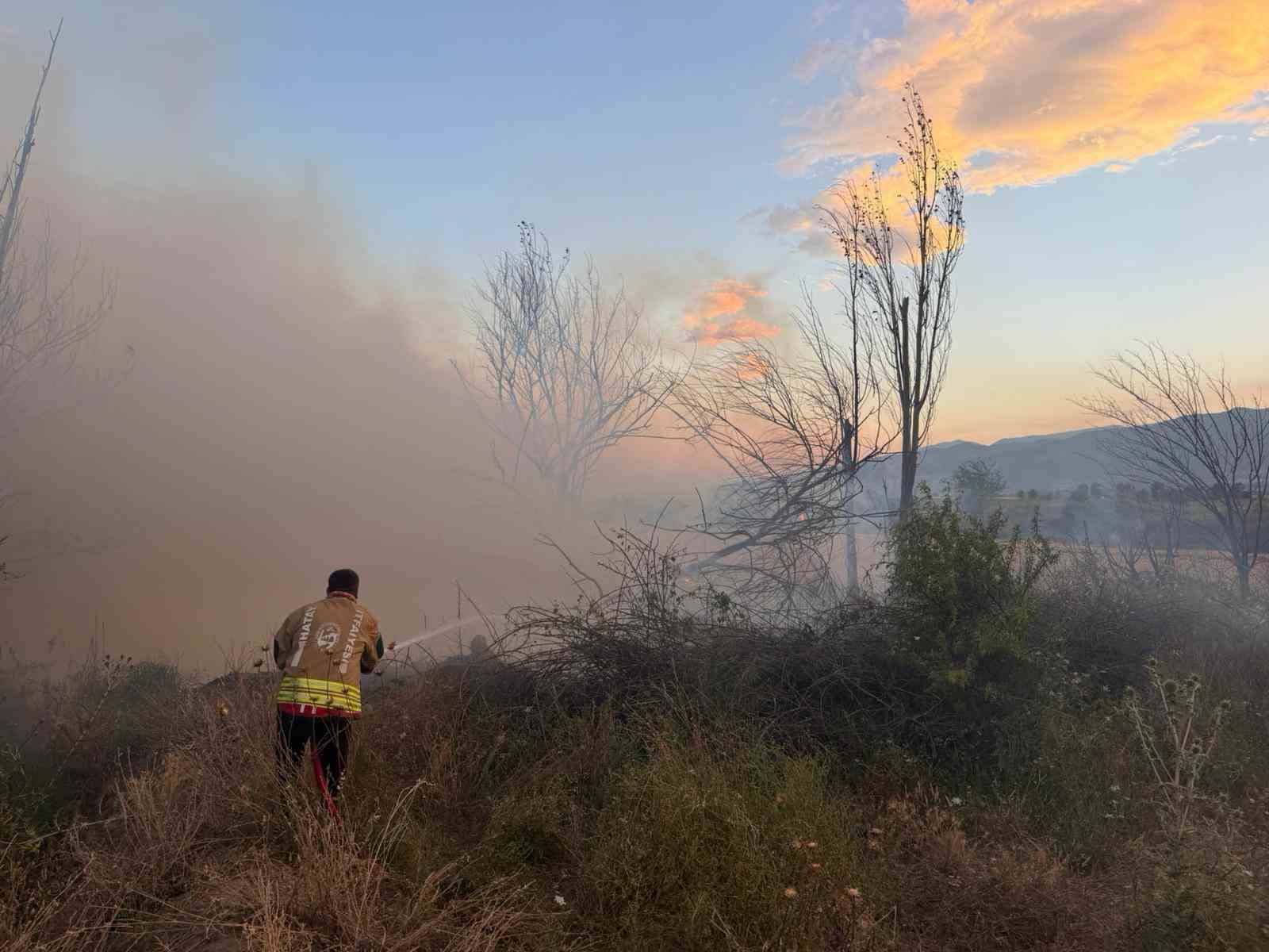 hatayda aniz yangini buyumeden sonduruldu 2 bMcOzqIr