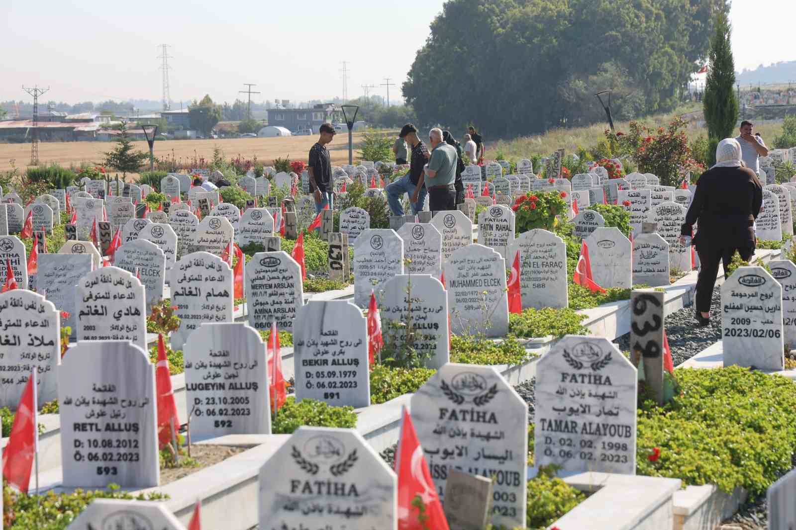 hatayda deprem sehitliginde buruk kurban bayrami 7 bpldUAU6
