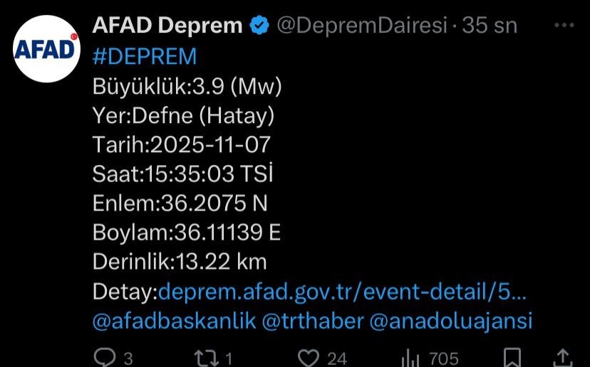 hatayda deprem vatandaslari korkuttu 1 qS5GQVlN