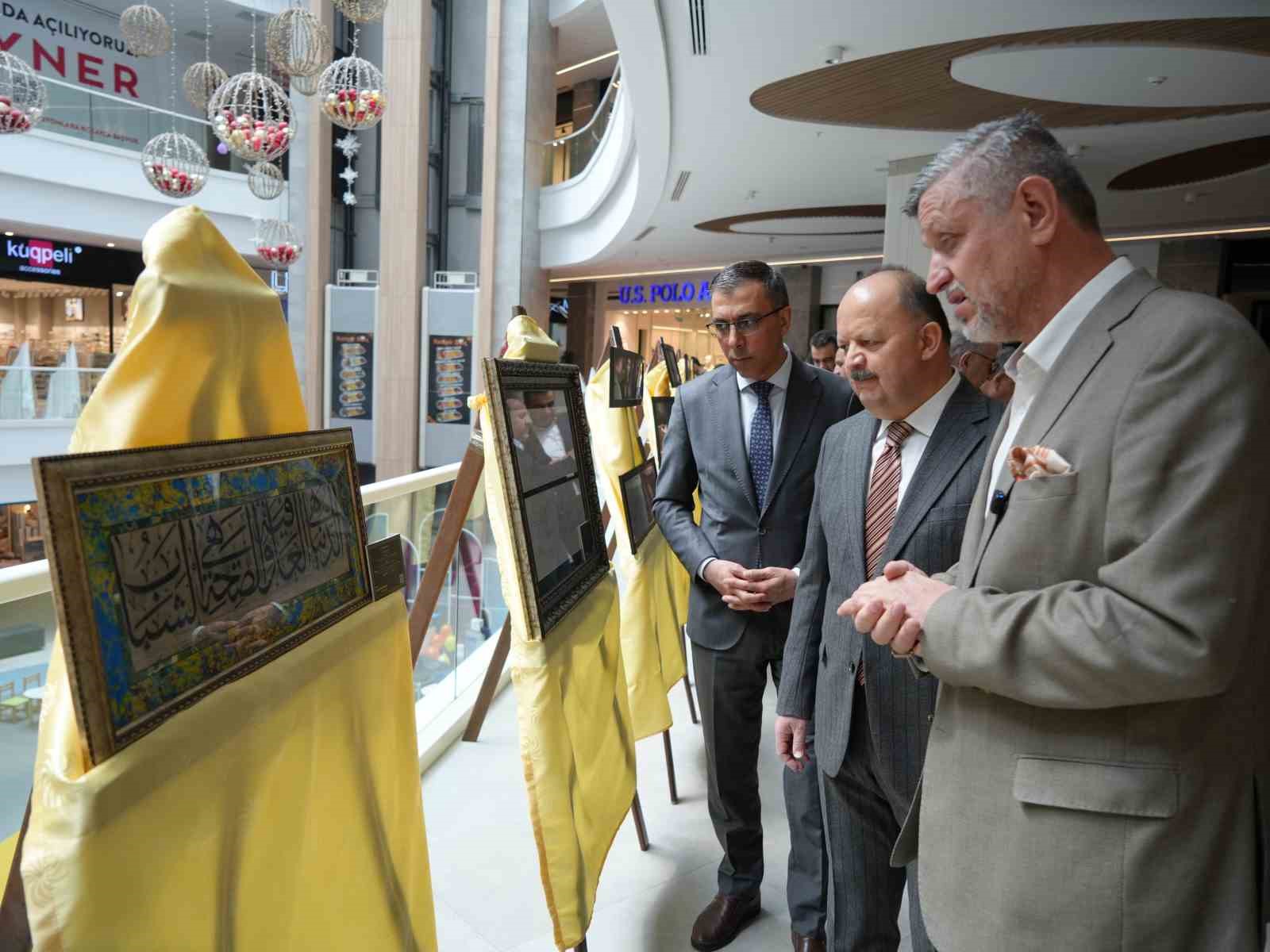 hattat emrullah demirkayanin eserlerinin 34 yil sonra ilk kez bir araya geldigi sergiye yogun nJ5iClrH