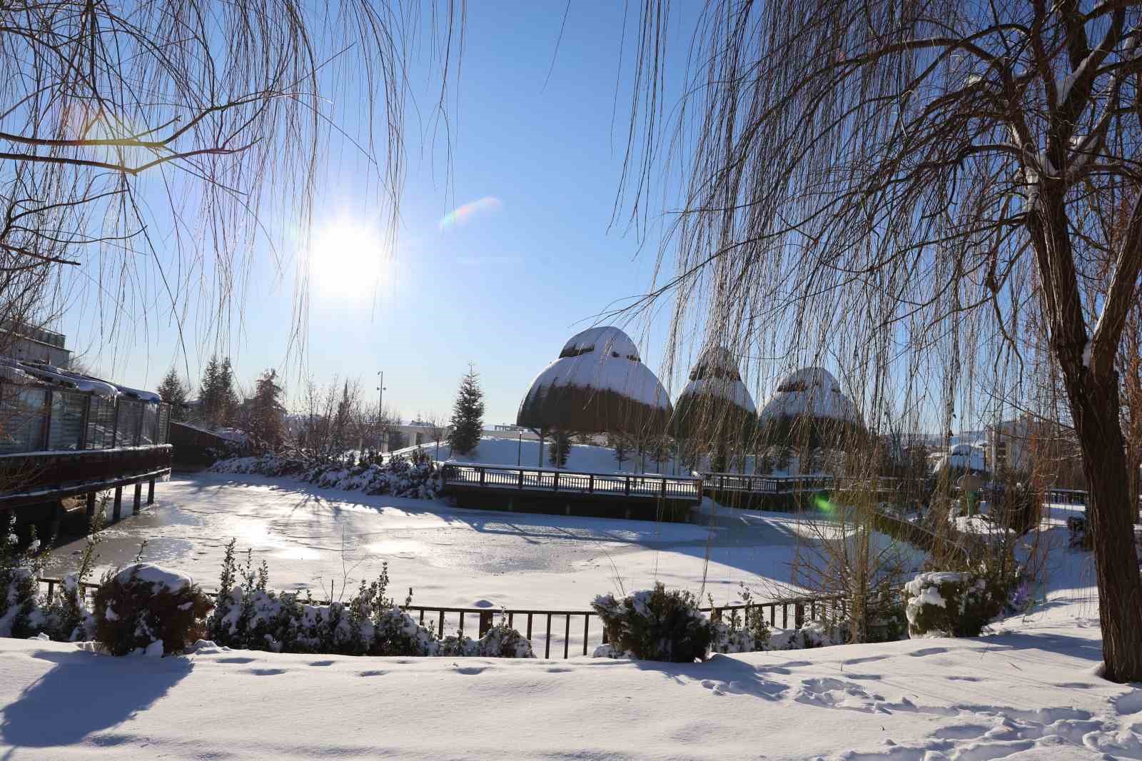 hava sicakliklarinin eksi 13u gordugu kentte sus havuzlari dondu 4 wiT7WB3B