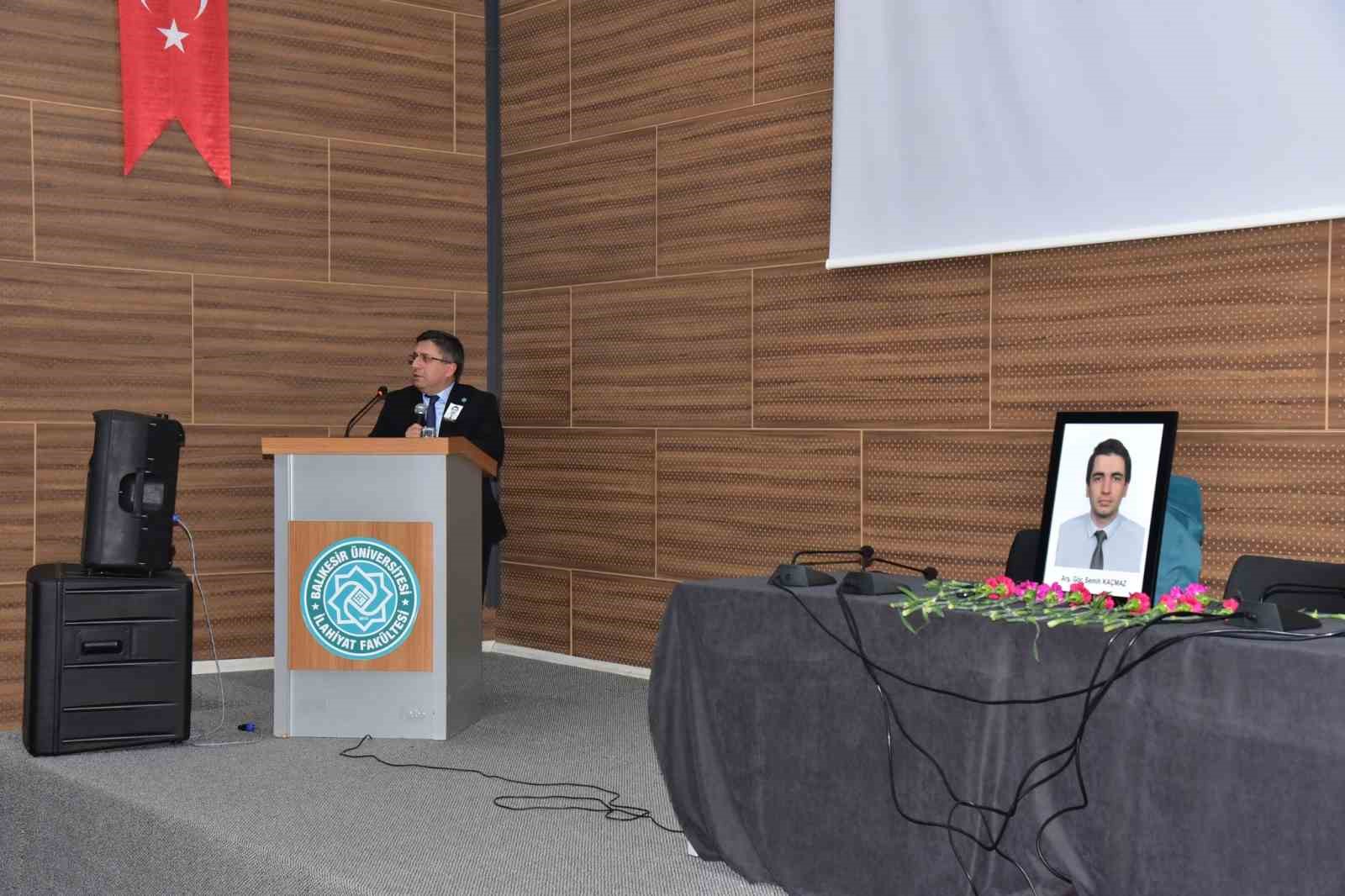 hayatini kaybeden arastirma gorevlisi icin okulunda toren duzenlendi 0 8qkaRmO3