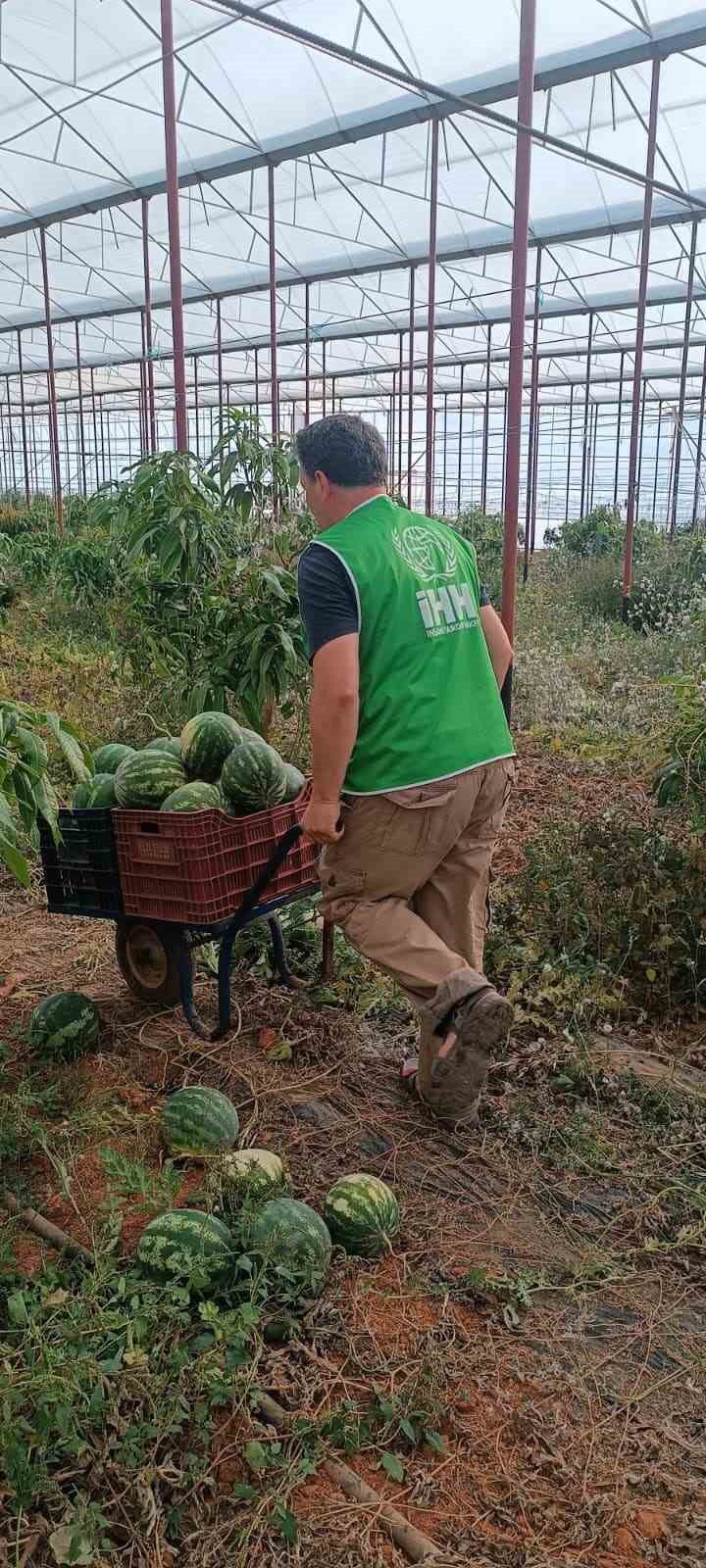 Hayırsever çiftçinin tarlası bu yıl öğrencilerin için hasat edildi 8 hayirsever ciftcinin tarlasi bu yil ogrencilerin icin hasat edildi 4 4OGJmaff
